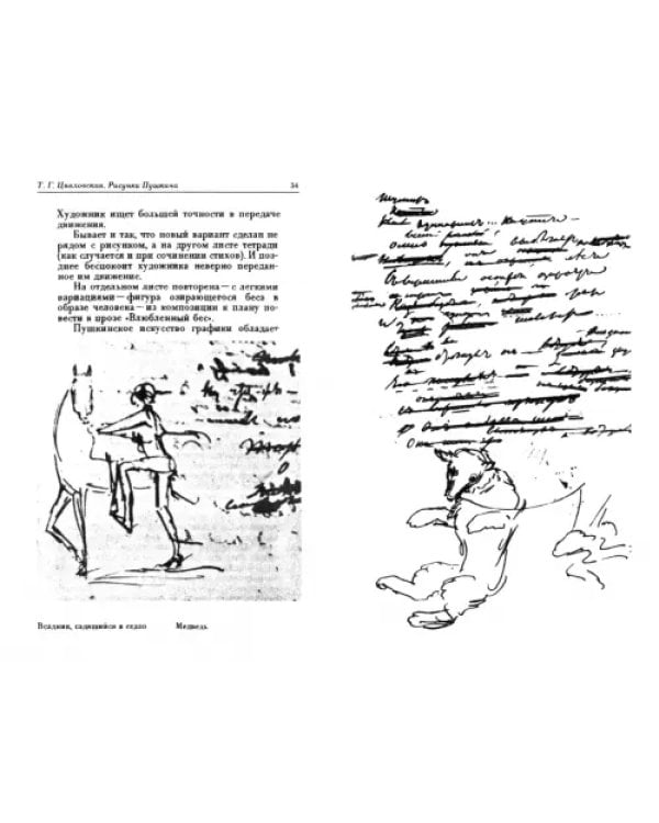 Рисунки Пушкина