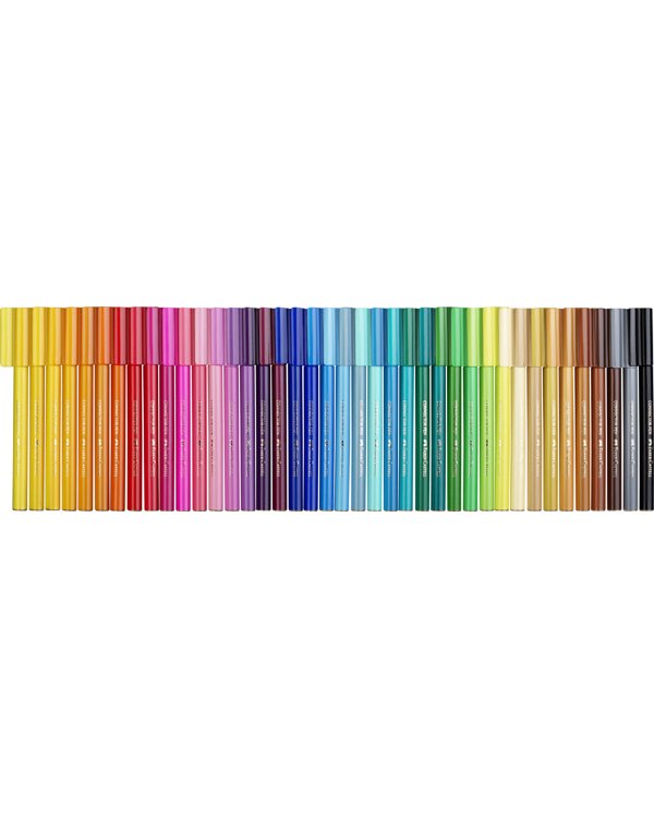 Набор Connector, 40 фломастеров, 6 клипс, раскраска