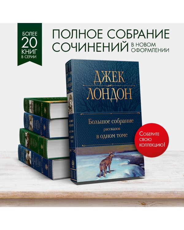 Большое собрание рассказов в одном томе