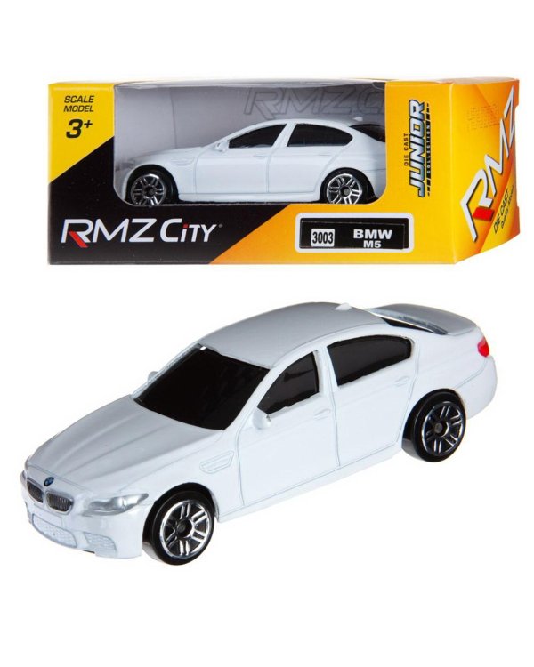 Машина металлическая BMW M5, 1:64, белая