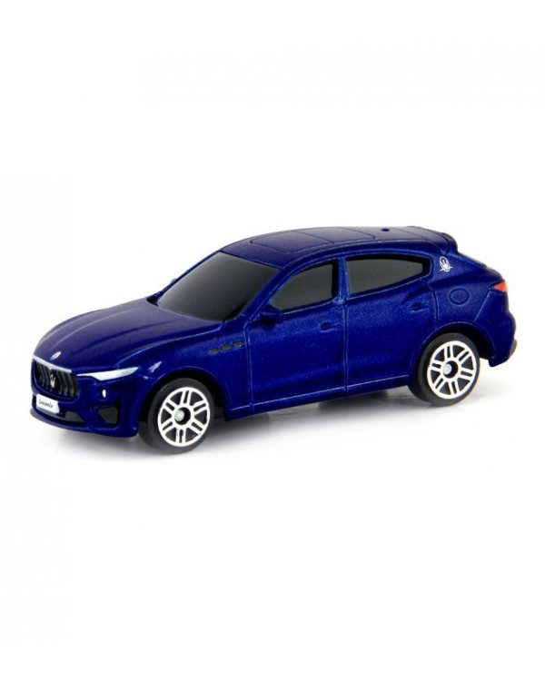 Машина металлическая Maserati Levante GTS, 1:64, синяя