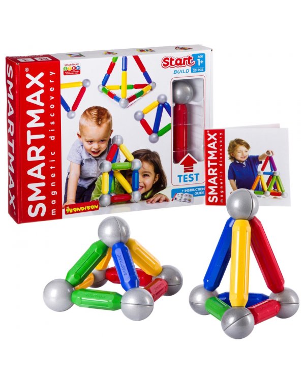 Магнитный конструктор SmartMax. Основной, 23 детали