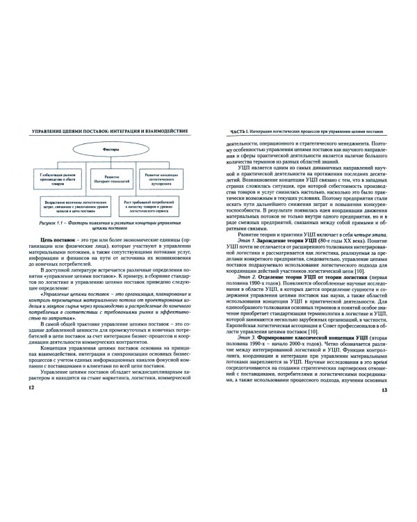Управление цепями поставок: интеграция и взаимодействие