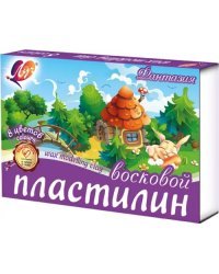 Пластилин восковой Фантазия, 8 цветов, в ассортименте
