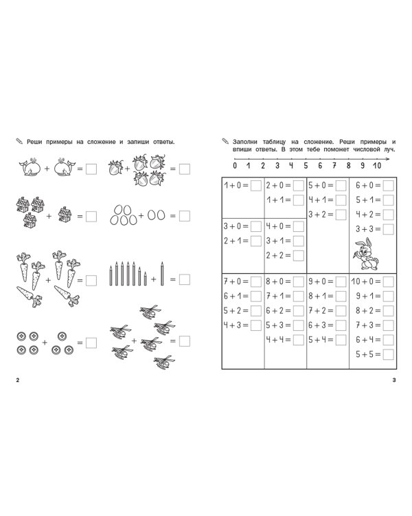 Математический тренажёр. Сложение и вычитание