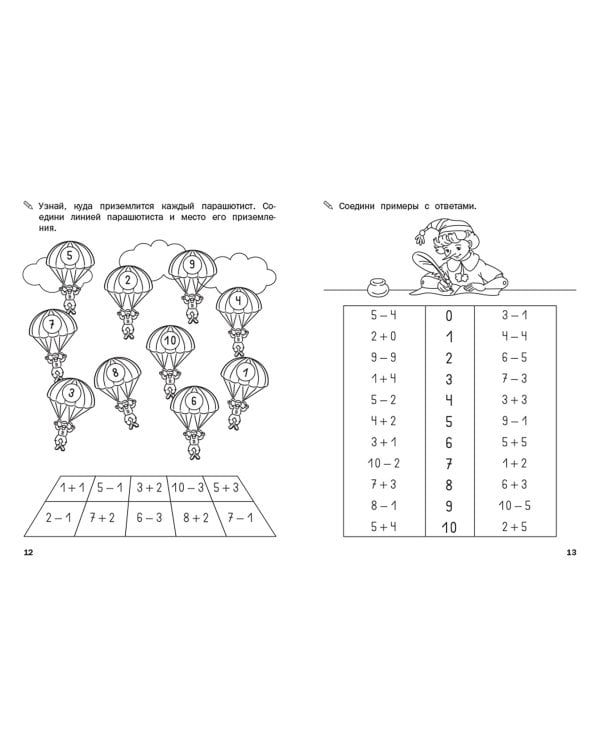 Математический тренажёр. Сложение и вычитание