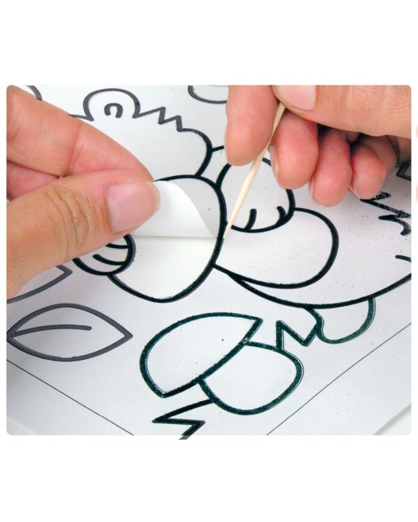 Песочная фреска Танцующий лисенок