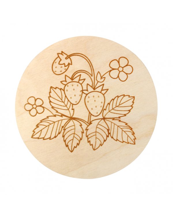 Доска для выжигания Земляника