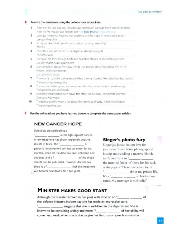 Using Collocations for Natural English