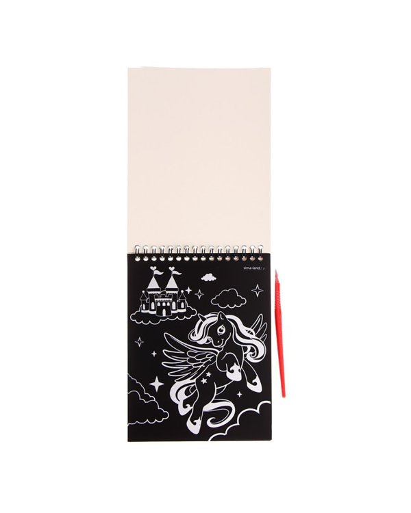 Блокнот-гравюра. Замок принцессы