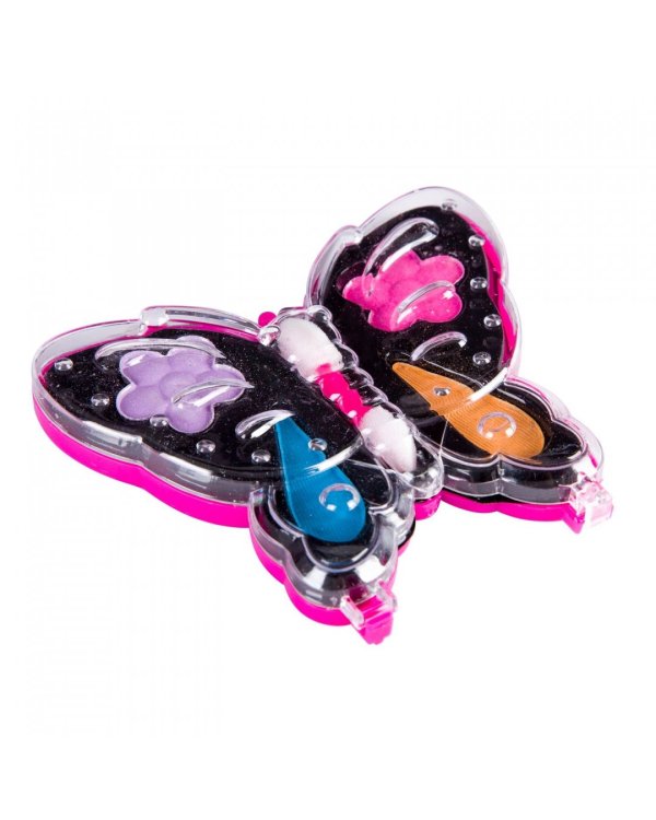 Набор детской декоративной косметики "Бабочка" (тени, помада) (ВВ2241)