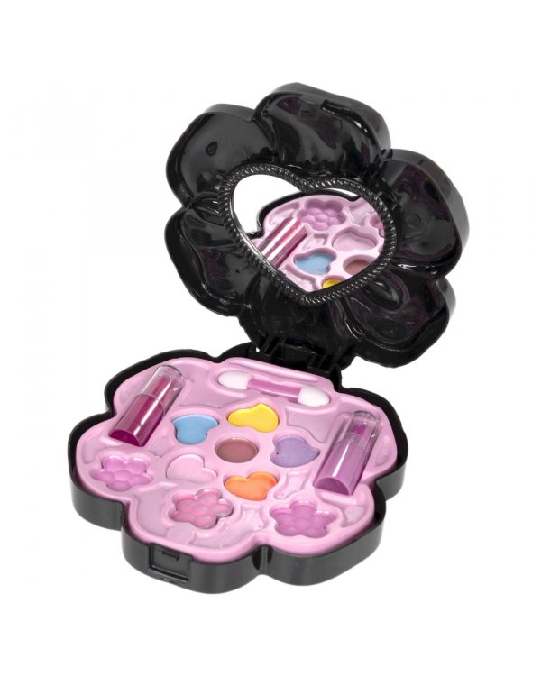 Набор детской декоративной косметики. Косметичка-цветок