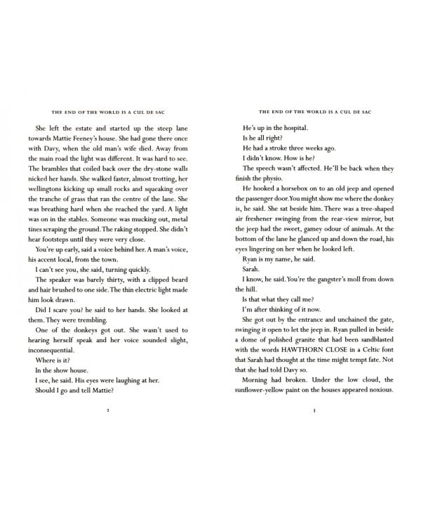 The End of the World is a Cul de Sac