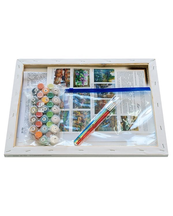 Живопись на холсте. Нежное дыхание полудня