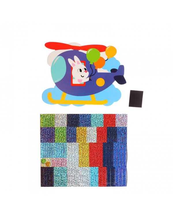 Мозаика стикерная форменная Вертолёт