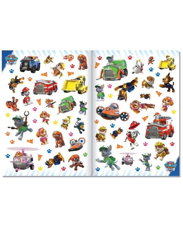 Набор для творчества с многоразовыми наклейками Цвета, А4