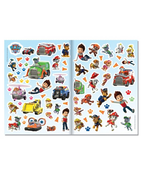 Набор для творчества с наклейками Щенячий патруль, вперёд!