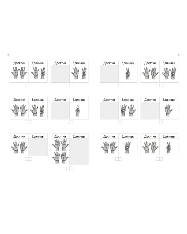 Тренажёр по математике. 2 класс. Разрядный состав чисел до 100