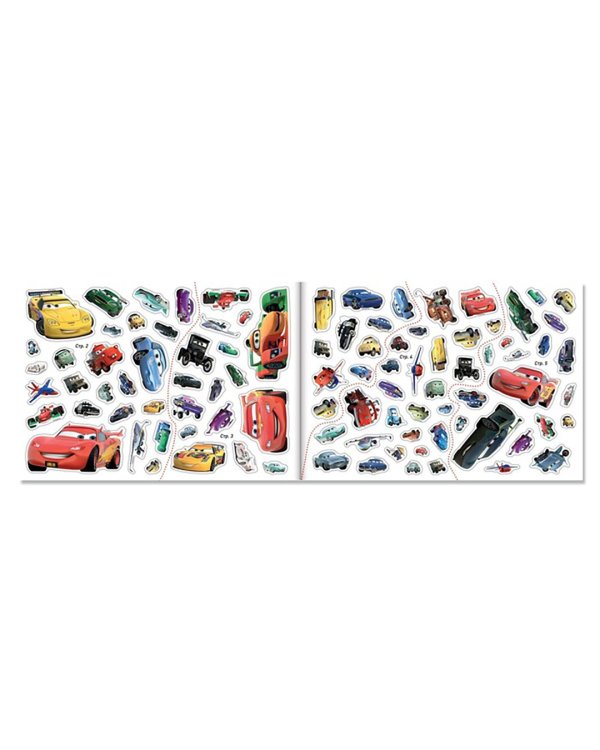 Альбом Ни дня без гонки. Тачки, 250 наклеек