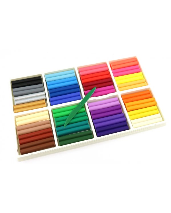 Пластилин восковой Фантазия, 32 цвета, в ассортименте