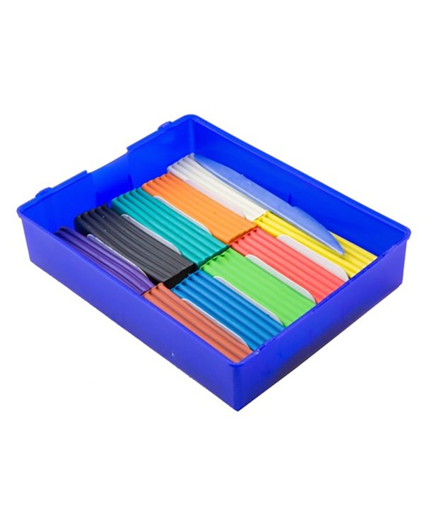 Пластилин в контейнере, 10 цветов