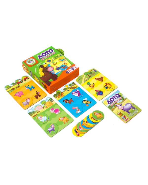 Игра настольная Ферма Лото