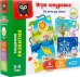 Игра-шнуровка с липучками От лета до зимы