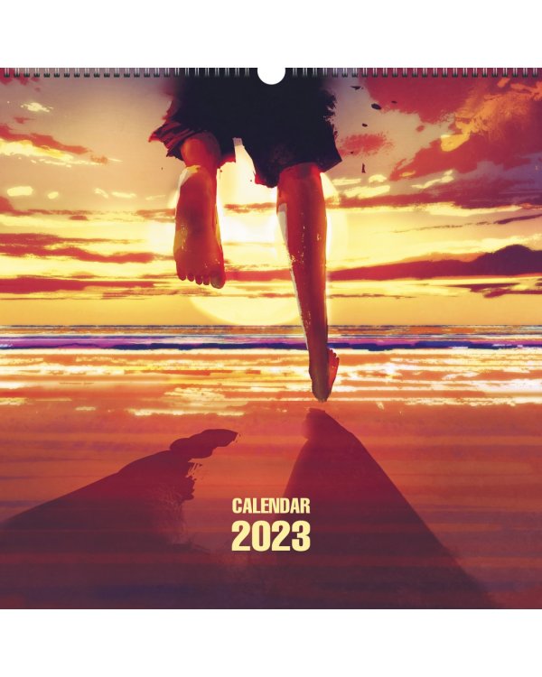 Календарь настенный перекидной на 2023 год Фантастические пейзажи 2