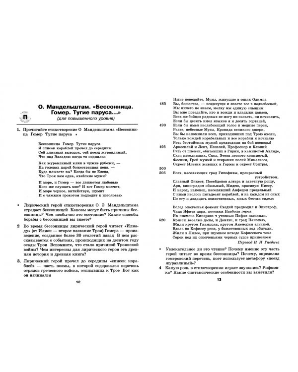 Русская литература. 11 класс. Дидактические и диагностические материалы. Базовый и повышенный уровни