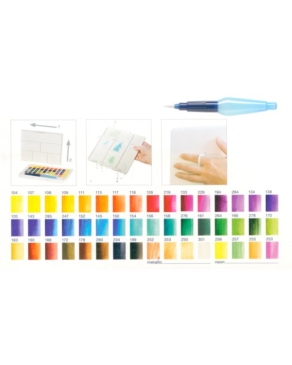 Акварель Creative Studio, 48 цветов