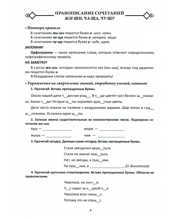 Русский язык. 3-4 классы. Повторяем орфографию