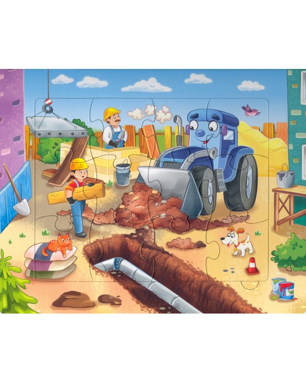 Трактор и его друзья.Игры для малышей