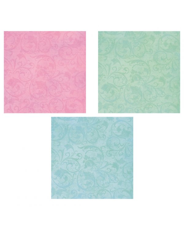 Бумага тематическая для скрапбукинга Ботанический сад, двухсторонняя, 12 листов )