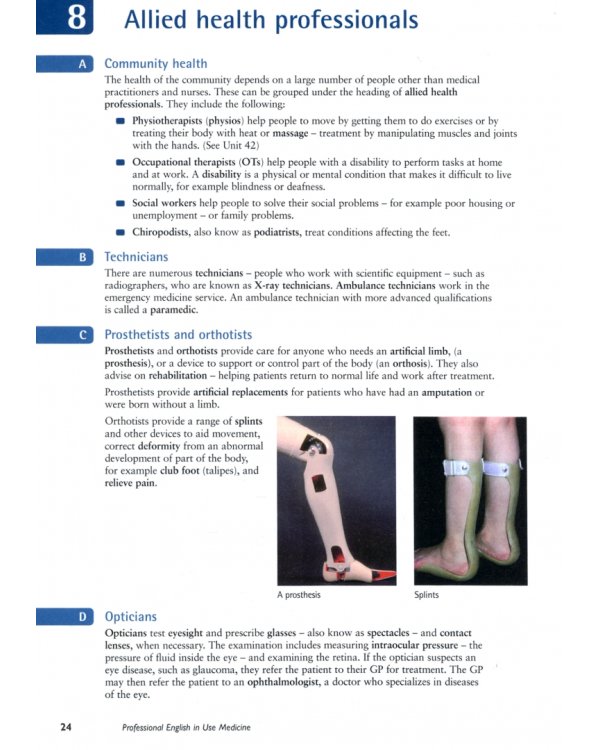 Professional English in Use. Medicine