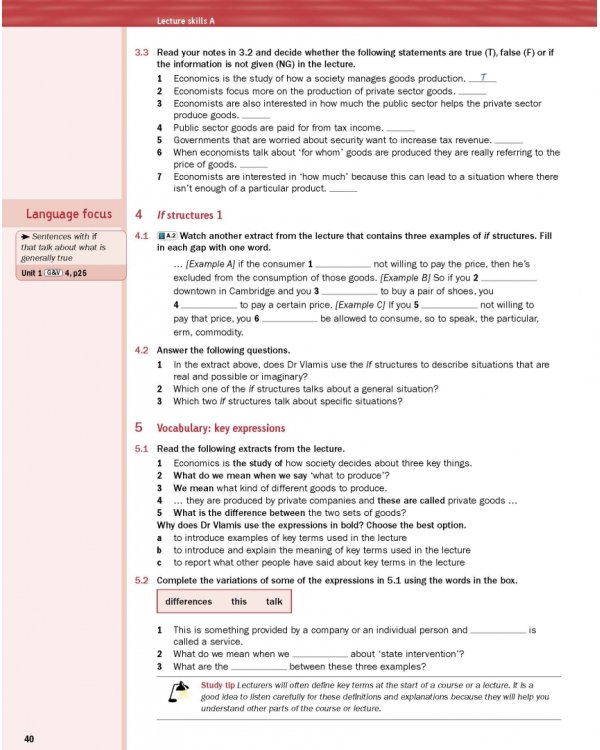 Cambridge Academic English. B1+ Intermediate. Student's Book. An Integrated Skills Course for EAP