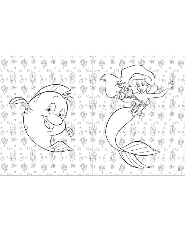 Disney. Принцессы. Большая книга раскрасок