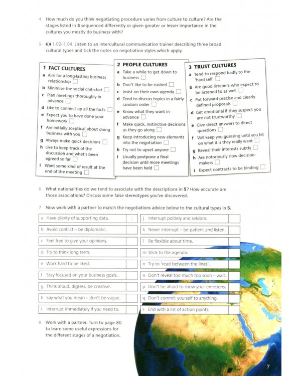 International Negotiations. Student's Book with Audio CDs