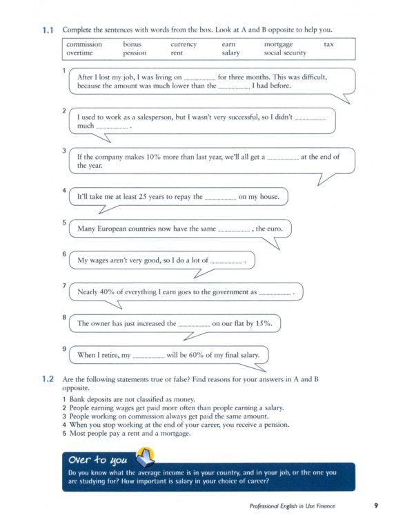 Professional English in Use. Finance