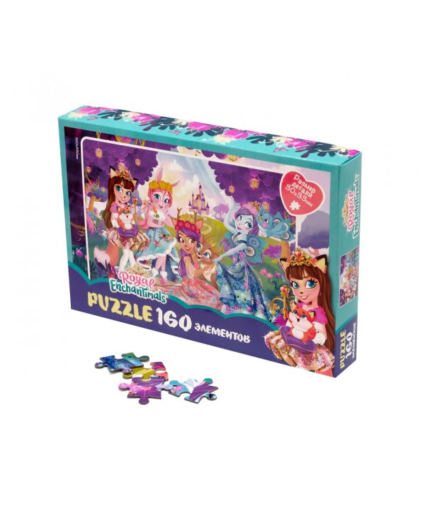 Пазл-160 Энчантималс. Подготовка к балу