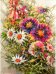 Живопись на холсте. Осенний букет