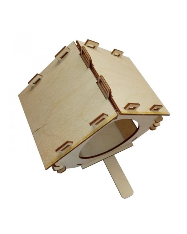 Сборная деревянная модель Птичкина кормушка