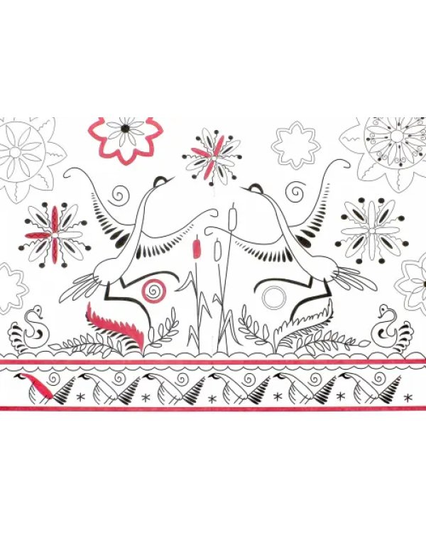 Мезенская роспись