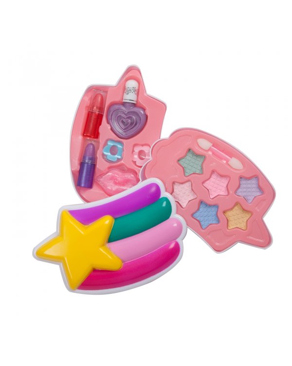 Набор детской декоративной косметики. Косметичка-звёздочка