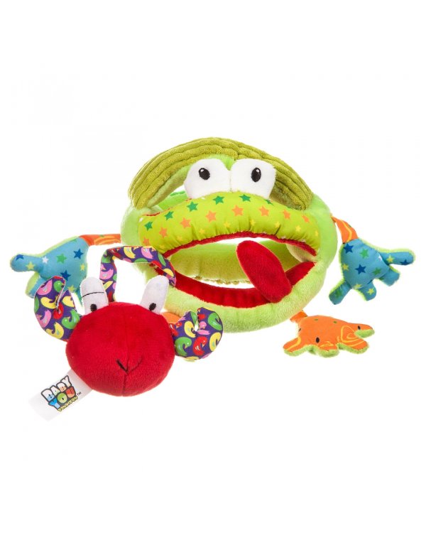 Игрушка развивающая мягкая Лягушка, 20 см