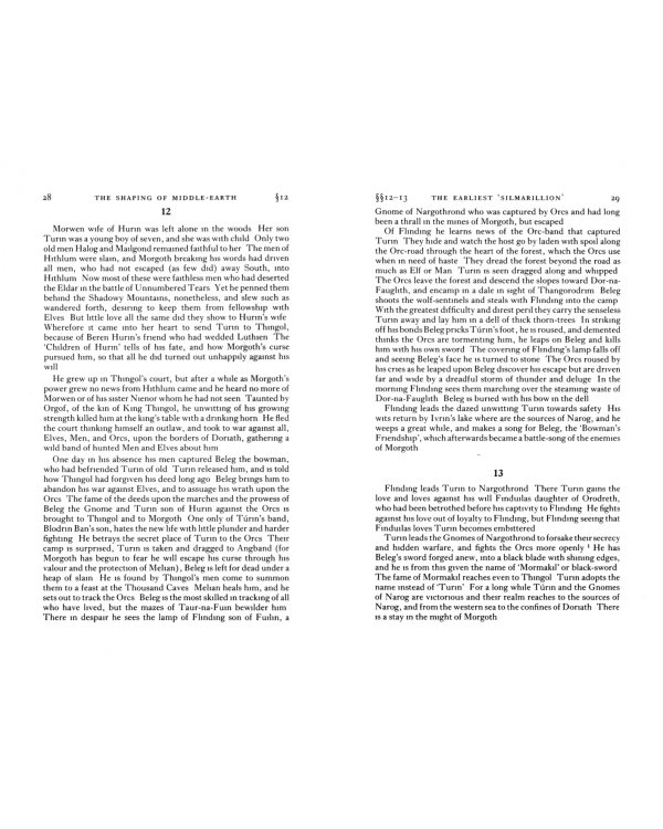 The Shaping of Middle Earth