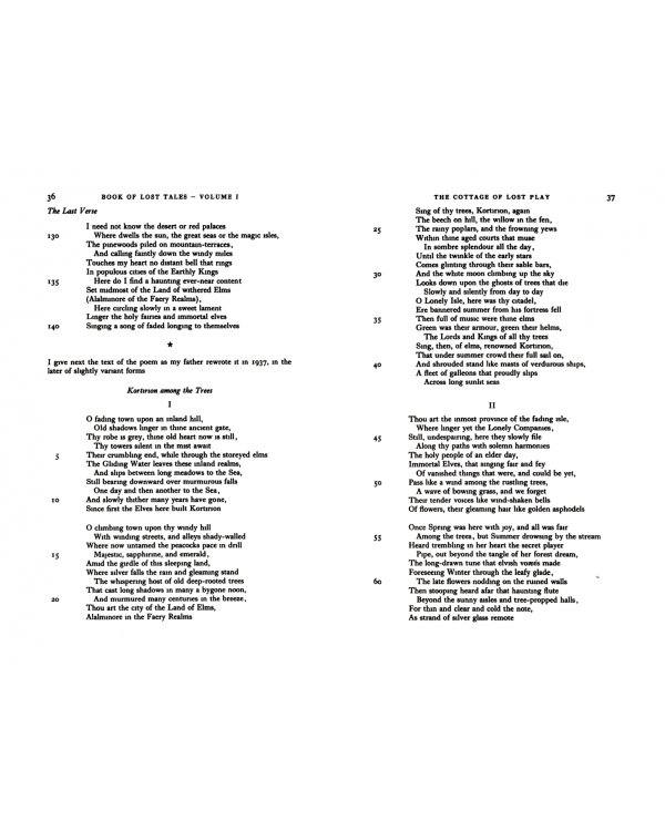 The Book of Lost Tales. Part 1