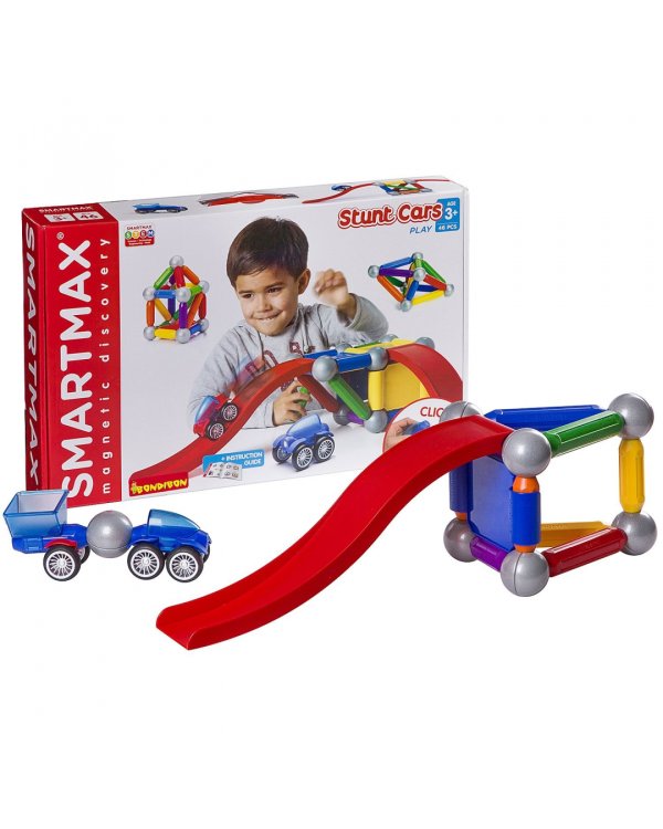 Магнитный конструктор SmartMax. Основной. Basic Stunt