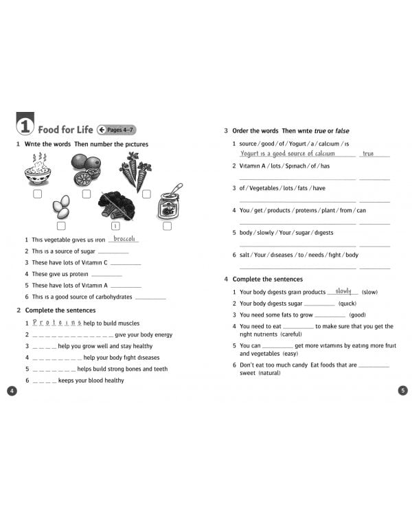 Oxford Read and Discover. Level 6. Food Around the World. Activity Book