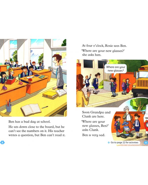 Oxford Read and Imagine. Level 1. The New Glasses audio CD pack