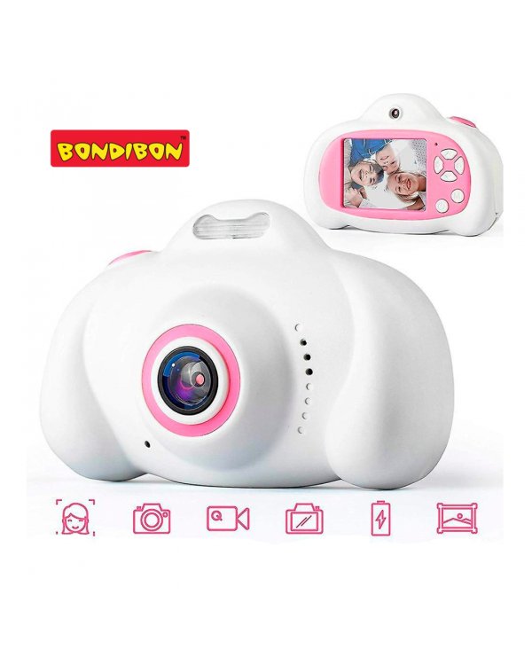Детский цифровой фотоаппарат с селфи камерой